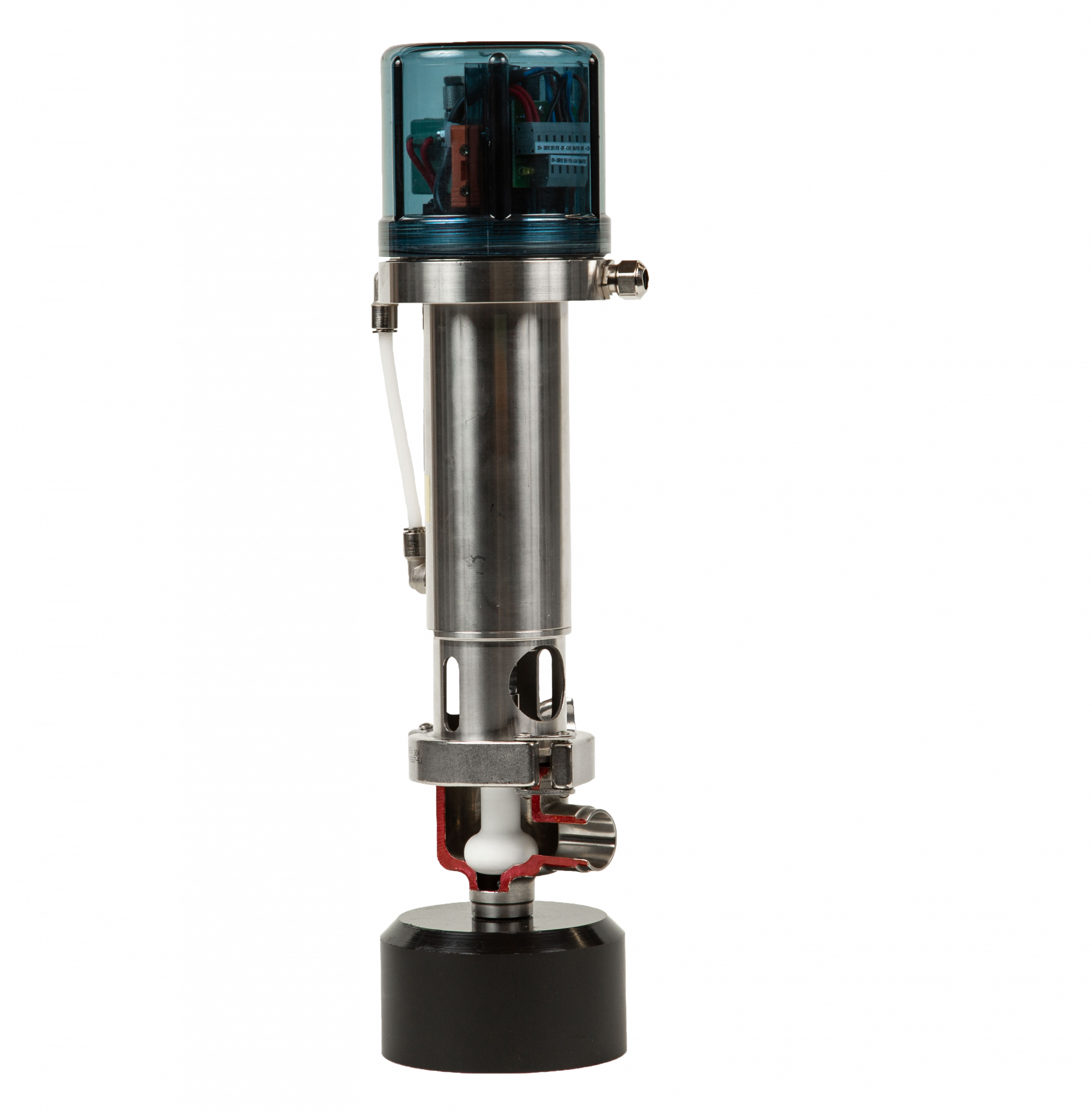 Vannes aseptiques EBX à clapet monobloc PTFE