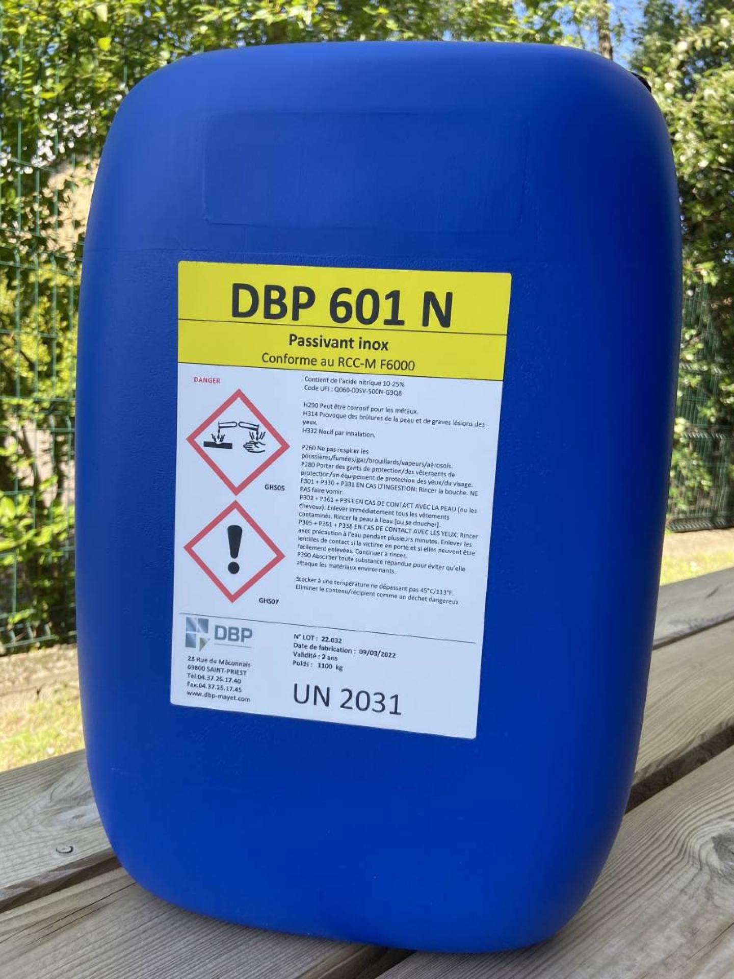 Produits de passivation et neutralisation des inox