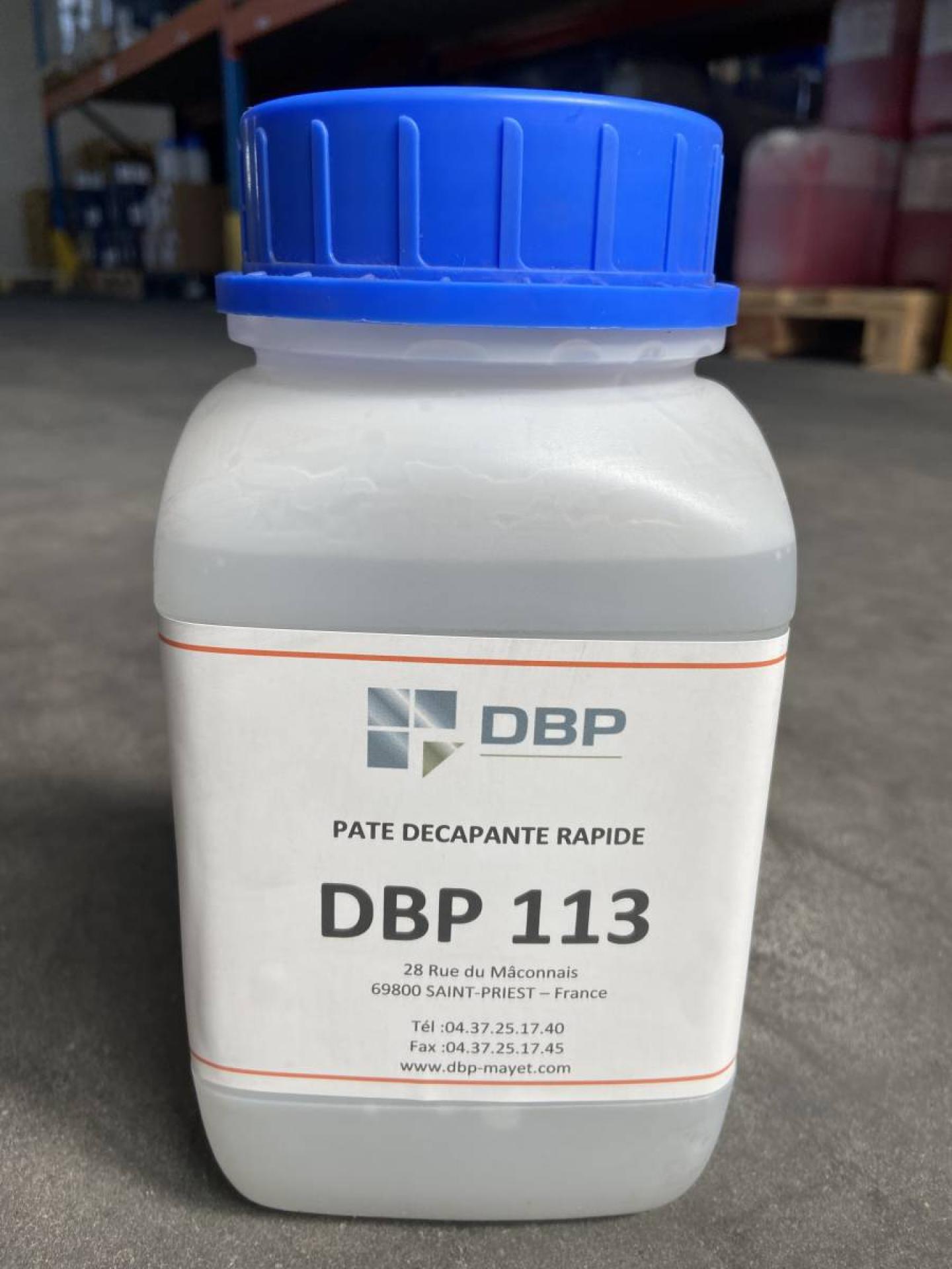 Pâtes de décapage inox par application